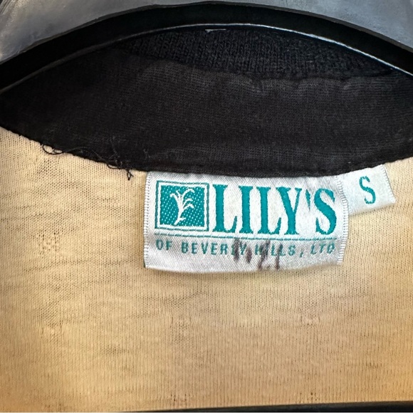 🌟3/$20🌟 Vintage Lily's Of Beverly Hills Polo Shirt Small - Picture 4 of 6
